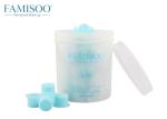Silicone Color Permanent Makeup Tools For Practical , U Sharp Tattoo Ink Cups