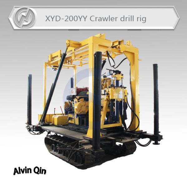 Cheap crawler mounted  HYD-200YY core drilling and coreless drilling for sale