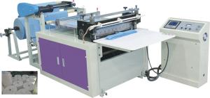 China PLC Control Non Woven Fabric Roll Cutting Machine Machine Color Customized on sale