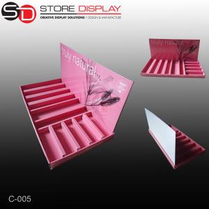 custom high quality counter display for cosmetic