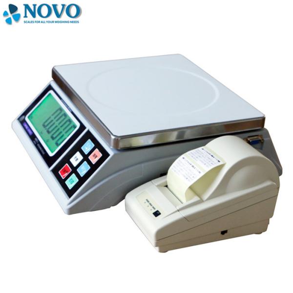 Cheap White Digital Pricing Scale Large LCD Display Weigh Check Alarm Easy Counting for sale