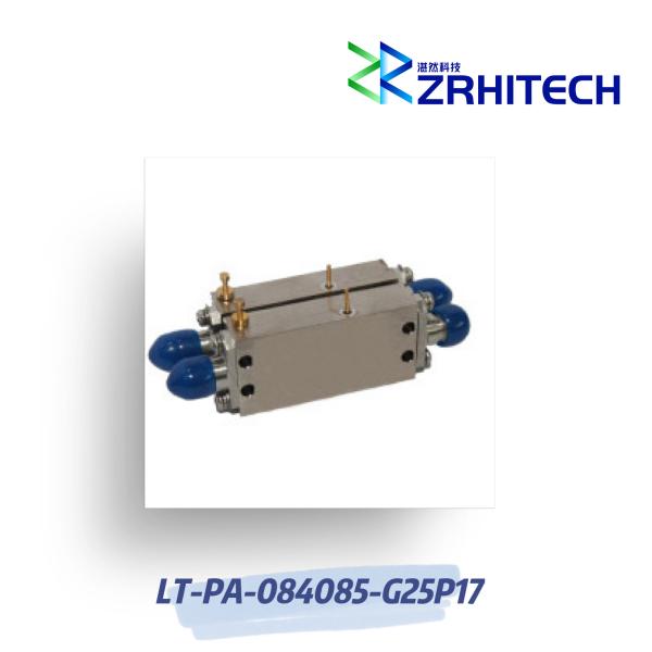 Cheap 8.42 To 8.5 GHz 17dBm Power Amplifier with 25 dB Small Signal Gain for sale