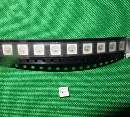 Cheap SK6812 addressable full color RGB 5050 LED light source;with built-in chip;1000pcs/bag for sale