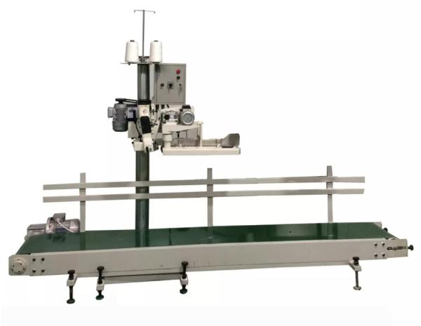 Cheap Horizontal Table Type Continuous Plastic Bag Band Sealing Machine bag sewing machine plastic bag closing machine for sale