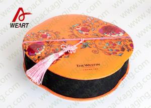 China Cake Storage Retro Customized Paper Box With Tassels Chinese Style on sale