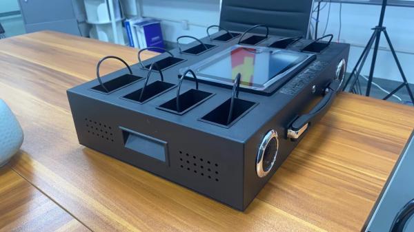 Cheap FCC body worn camera docking station with 1x RJ45 1xUSB 3.0 Interface for sale