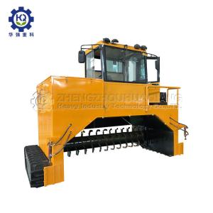 China Waste Composting Machine / Compost Windrow Turner / Windrow Waste Turning Machine on sale