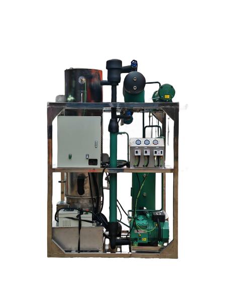 Cheap Custom Design Tube Ice Machine PLC Control With Customization for sale