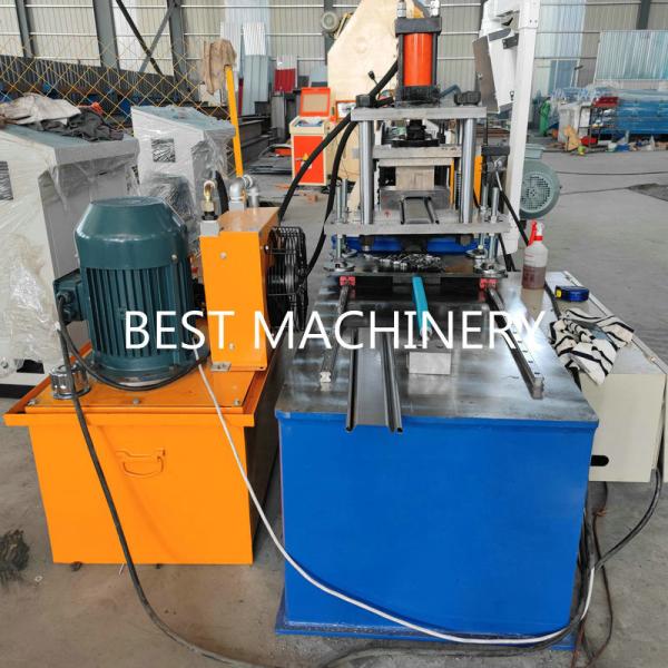 Cheap Galvanized Steel Profile 380v50hz Roller Shutter Slat Machine Chain Driven for sale
