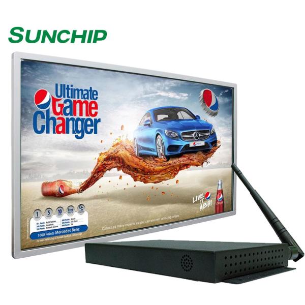 Cheap Metal Case HD 4K Display Box RK3328/RK3288/RK3399 Optional CPU Network Media Player Box for sale