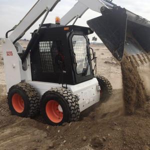 Best 275F 55KW 0.7 Ton Compact Skid Steer Loader 0.53M3 With Power Transmission System wholesale