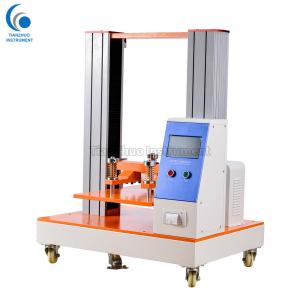 China Corrugated Box Paper Core Compression Strength Tester 100mm / Min Return Speed on sale