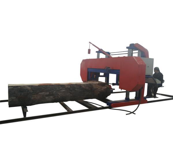 Cheap large size heavy duty automatic hard wood horizontal band saw mill machine upto sawing log 2meters in diamet for sale