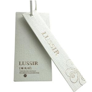 China Custom Printed Disclaimer Tag For Garments Shoes Paper Swing Tags Grosgrain String on sale