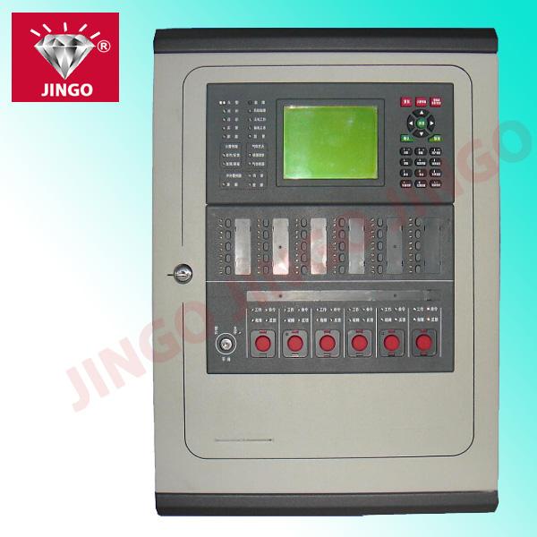 Cheap Addressable fire alarm systems wall-mounted control panel SLC 1 loop for sale