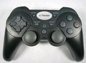 Best Dual Analog Gamepad Wireless USB Game Controller Gamemon Directinput / Xinput 2.4G 3 wholesale