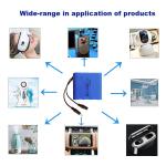 4S1P 18650 Battery Pack 14.8V 3400mAh Li Ion Battery Pack With DC Plug For