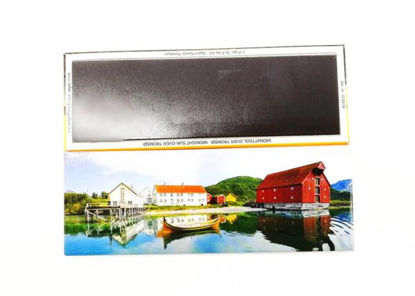 Cheap Custom Tourist Souvenir Fridge Magnet 118 x 42mm , Tinplate 3D Refrigerator magnet for sale