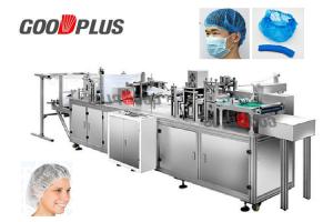 Fully Automatic Stable Bouffant Cap Making Machine Customized Size High Speed