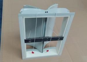 Bulk ABS PVC Injection Molded Plastic Parts , Pig Window Ceiling Ventilation Fan