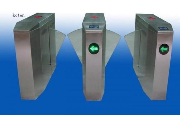 Cheap Security Wing Barrier Flap Gate Automatic Entrance Control Noiseless Operation for sale