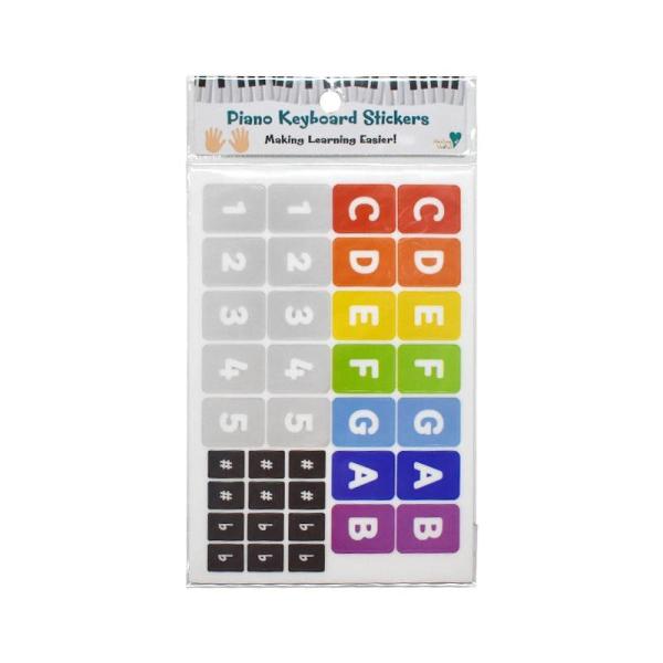 Cheap Reusable Removable Piano Keyboard Label Stickers Printable for sale