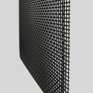 China Black Power Coated Security Screen Mesh 10x10 Mesh 0.9mm Wire Diameter on sale
