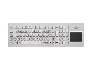 China IP65 Kiosk Metal Rugged Keyboard With Touchpad And Number Keypad Vandal Proof keyboard on sale