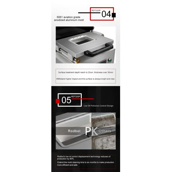 Coffee Cheese Modified Atmosphere Packaging Machine Stainless Steel Material
