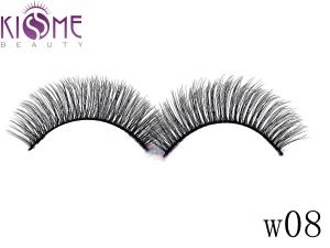 Durable Shine Whispy Faux Mink Eyelashes Multi Layers Makeup Application