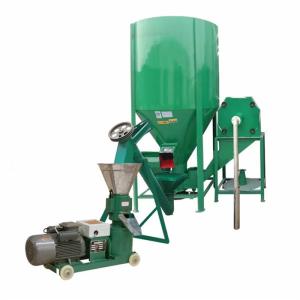 China Vertical Feed Mixer Machine Poultry Mixer Grinder Feed Machine For Farm on sale
