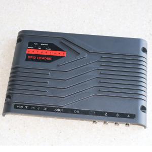 Compact Windows Four Port Uhf Rfid Reader Writer With 12dbi 8dbi Antenna