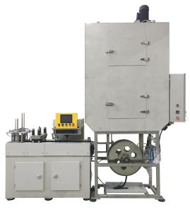 Curling Compound Lining Machine For Rectangular Square Can Lid