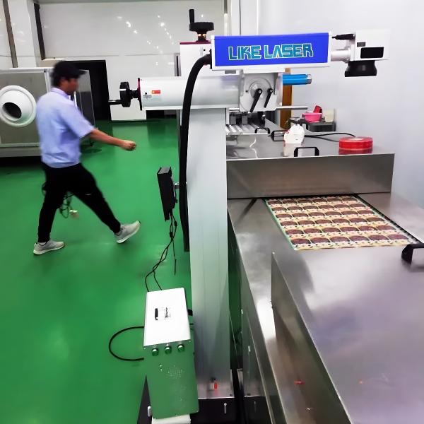 Cheap 3-Year After-sales Service CO2 Laser Marking Printer for Production Line and Pet Plastic Water Bottle Logo Printing for sale