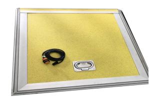 China Aluminum Plate Bus Disabled Wheelchair Ramp TS16949 Certificate For low - floor city bus on sale