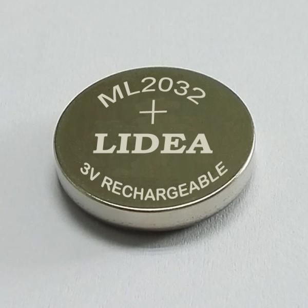 Cheap ML2032 Lithium rechargeable button cell for sale
