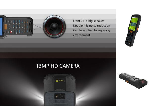 Cheap Android Handheld PDA Devices 2G RAM 8G ROM Wireless 1D Code Scanner Barcode Reader for sale