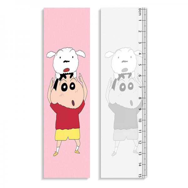 Straight Rulers 3D Lenticular Printing Service With Crayon Shin - Chan Design