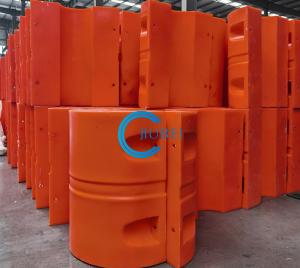 Marine Dredging HDPE Pipe Floater With Tensile Strength 15MPa
