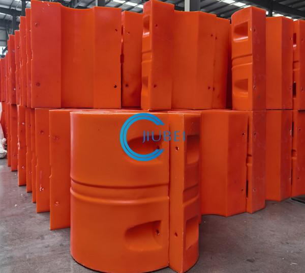 Cheap Marine Dredging HDPE Pipe Floater With Tensile Strength 15MPa for sale
