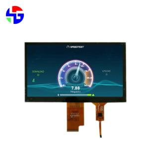 Best 7 Inch LVDS Interface Custom TFT Display 1024x600 Resolution wholesale