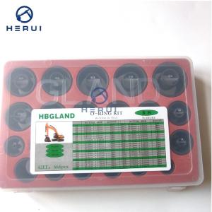 Best 666 PCS Excavator Rubber Repair Seal O-Ring Box Hydraulic Seal Kit O Ring Box wholesale
