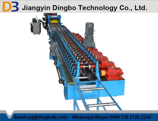 Cheap Euro Style Door Frame Roll Forming Machine With Chain Or Gear Box Driven System for sale