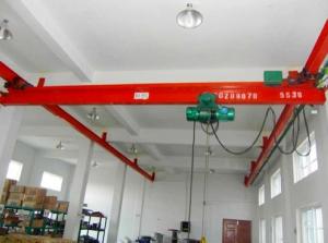 China Remote Control Single Beam Suspension Or Hanging EOT Crane on sale