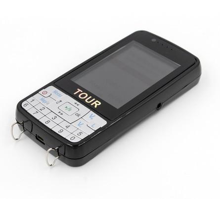Cheap Multi Languages Portable Tour Guide System , Wireless Audio Guides For Museums With Manual Function for sale