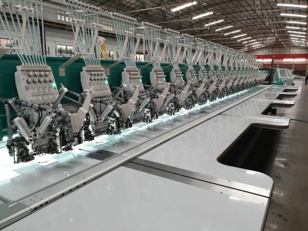 Cheap High Efficiency Computerized Automatic Embroidery Machine Easy Operation for sale