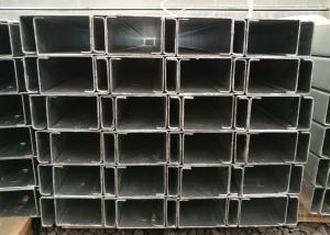China Galvanized Solar Panel Mounting Structure , C Profile Solar Module Mounting Structure on sale