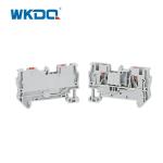 DIN Rail 4sqmm Spring Push In Terminal Block