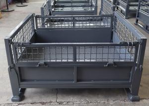 1.5T Load Collapsible Wire Pallet Cages Pallet Container Customized