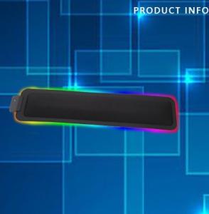 China Fantastic Long RGB Gaming Mouse Pad , ROHS Led Mouse And Keyboard Pad on sale